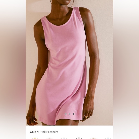 Free People Essential Slim Mini Dress - Picture 2 of 7